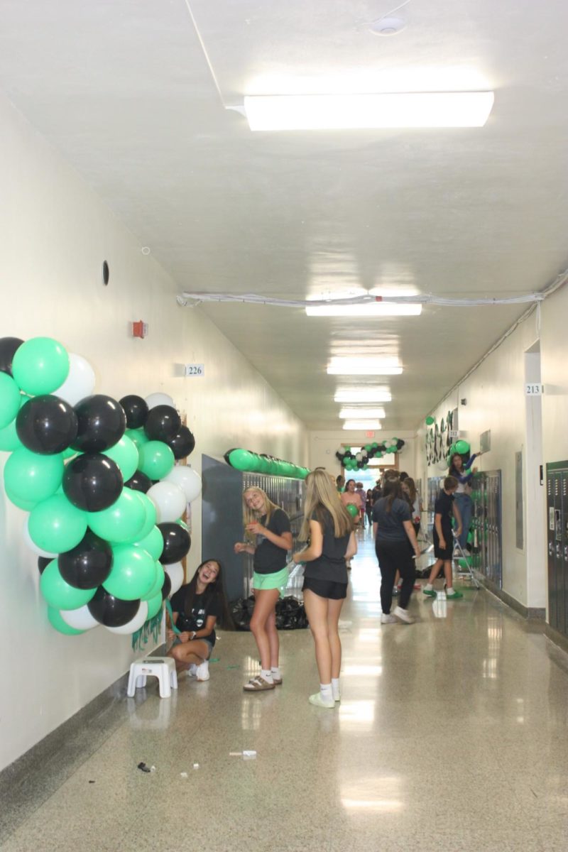 Homecoming Hall Decorations