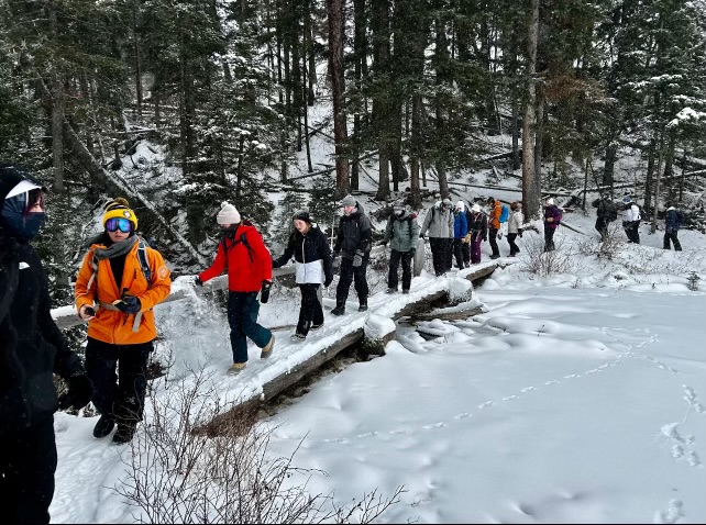1.15.24
Billings Central’s AP Environmental Science class participates in a hike during their trip to Yellowstone National Park. 
