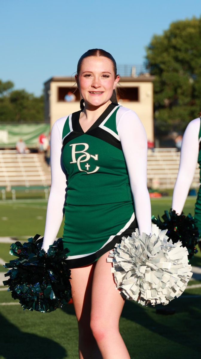 8.30.24 Sophomore cheerleader, Jamison B. 