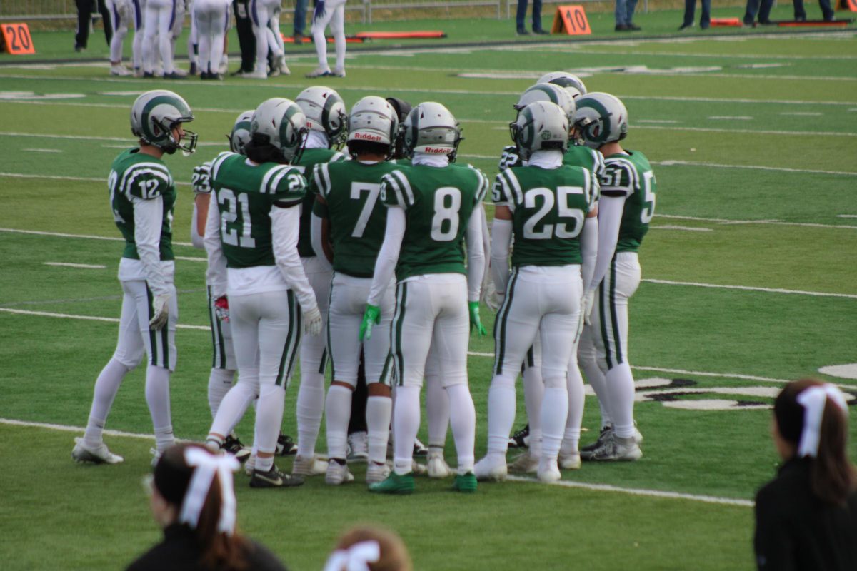 11.23.24
Billings Central huddles during their state championship game v Laurel.