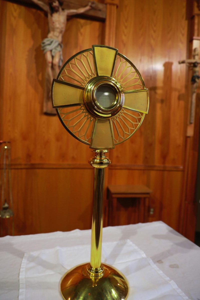 12.20.24
Close up shot of the Monstrance during Billings Central's 24 hour Adoration.  