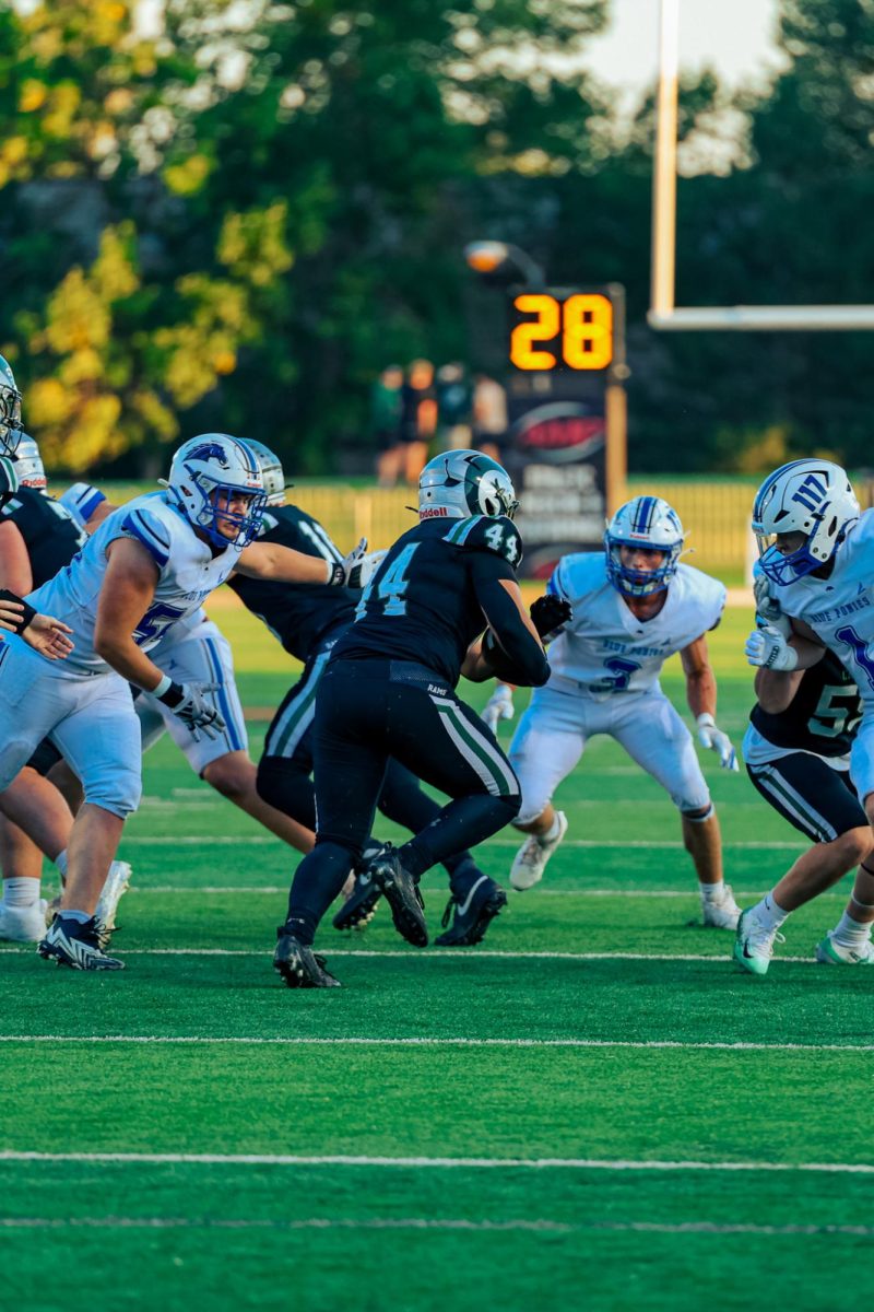 9.5.25
Senior Layne Alexander takes the handoff against Havre in the Rams home opener.