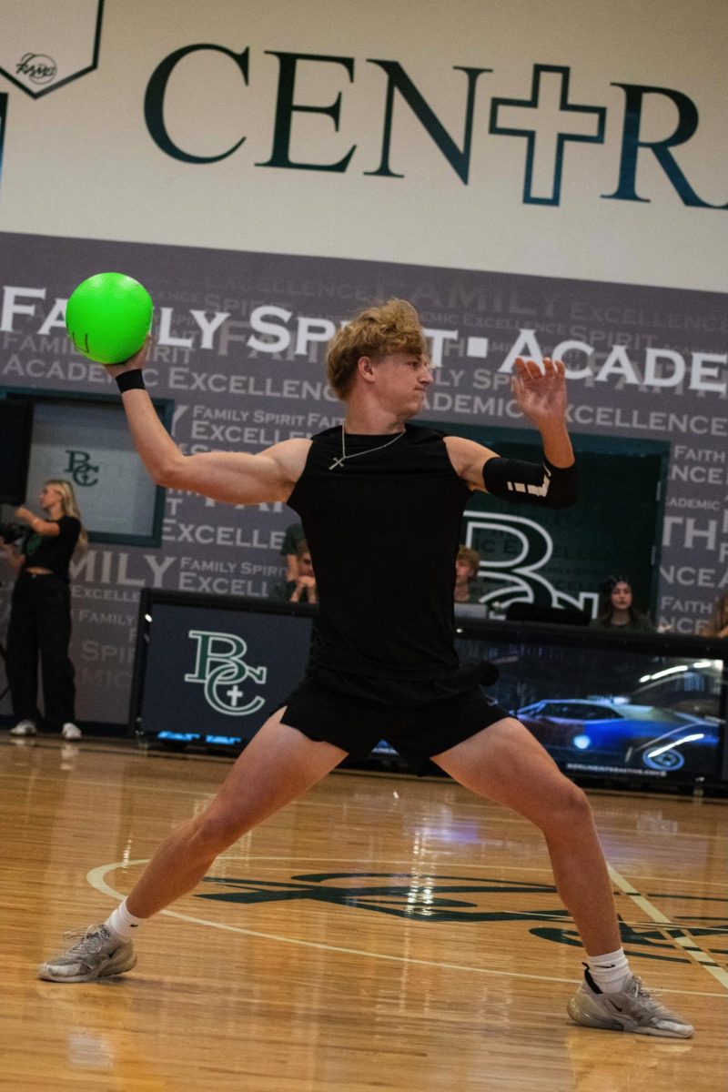 9.19.25
Colter Euell participating in dodge ball terniment. 