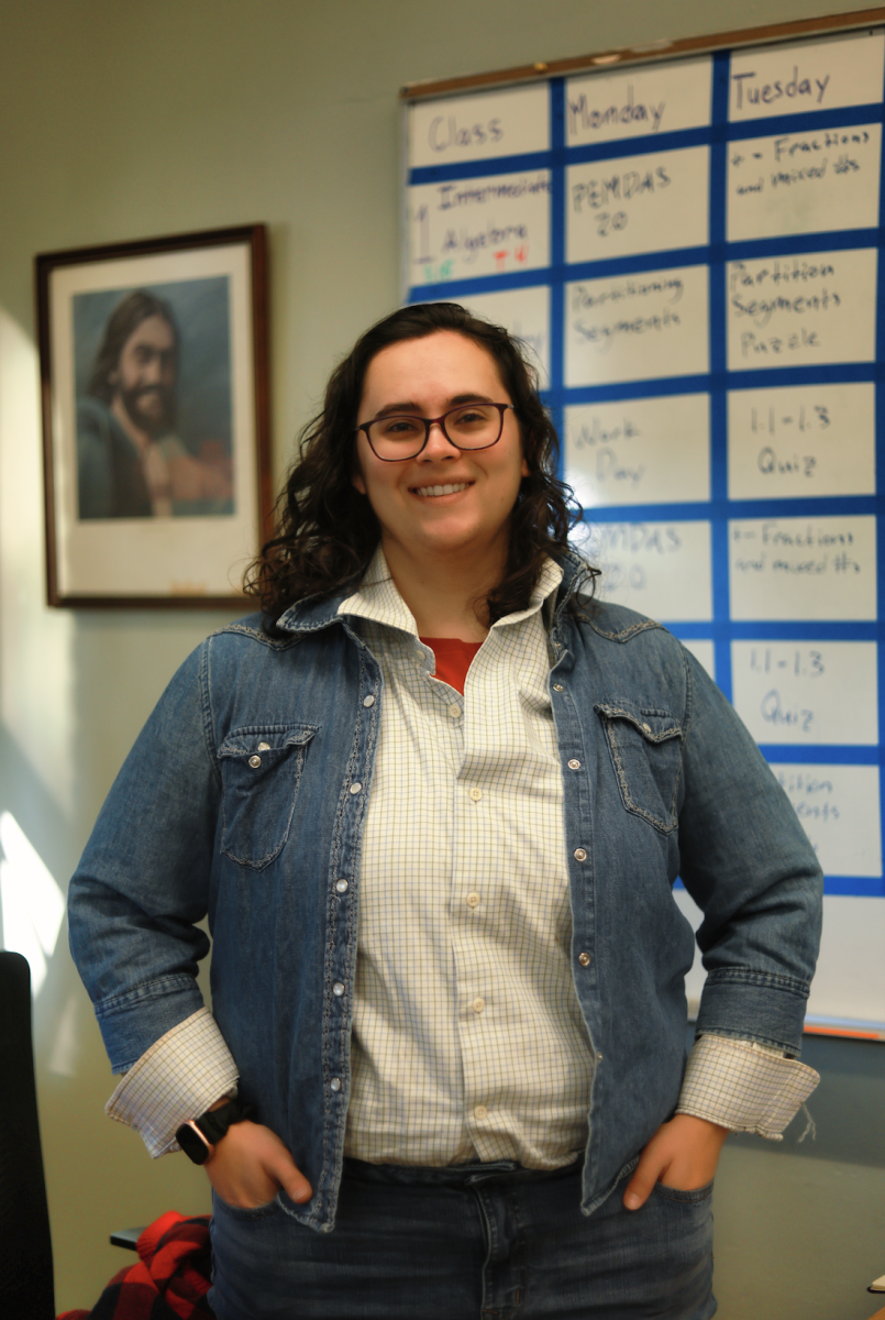9.19.25 
Mrs. Knight, new high level math teacher for BCCHS. 