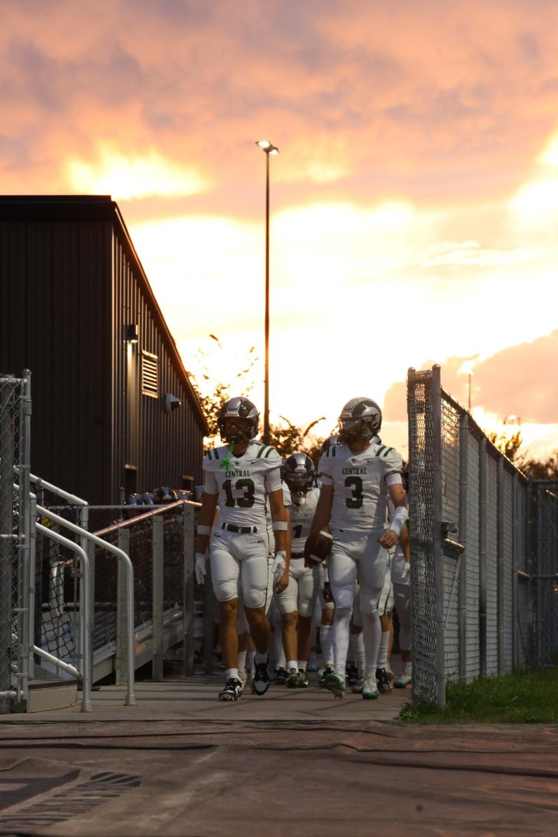 10.3.25
Seniors Will Snell (left) and Howie Martin (right) walking out for the Rams’ game vs Lockwood. 