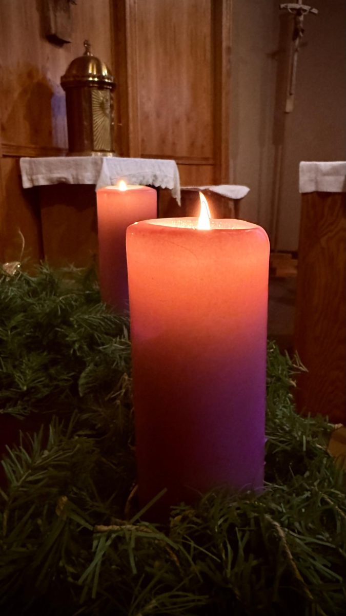 12.19.25
The candles on the Advent wreath. 