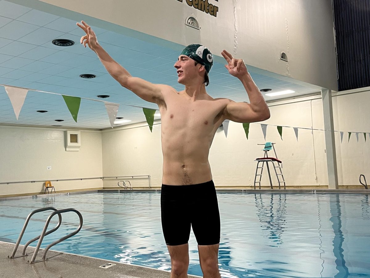 12.18.25
Junior, Micah Fink poses after practice in the Rocky Mountain college pool room.