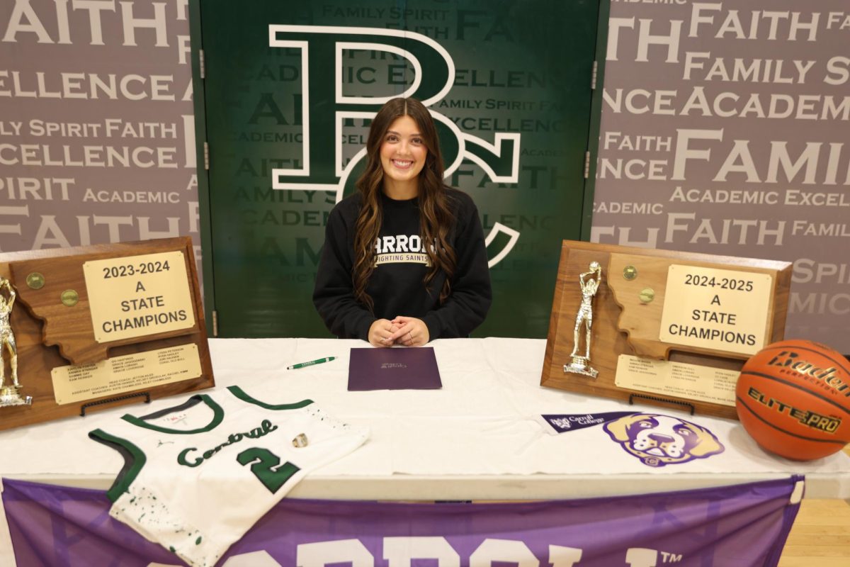 12.11.25
Senior, Annika Stergar signing to Carroll College for basketball. 