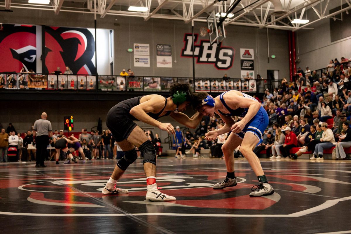 2.14.26
Senior, Aramis Rivera clubbing his opponent in his quarterfinals match at the MHSA Eastern Class “A” Divisional Wrestling Tournament at Lockwood Highschool