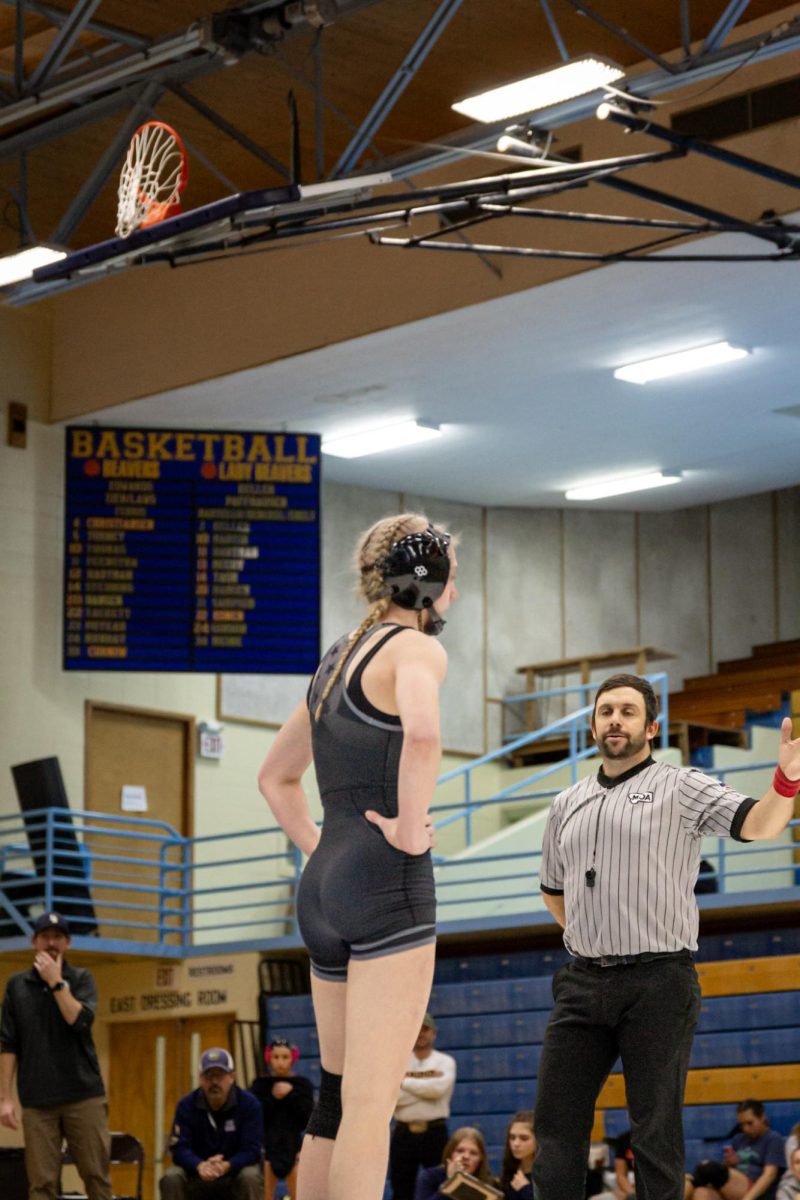 2.3.26
Freshman Azaelya Pates during her match in Billings Central’s dual against Dillon at Beaverhead County High School.