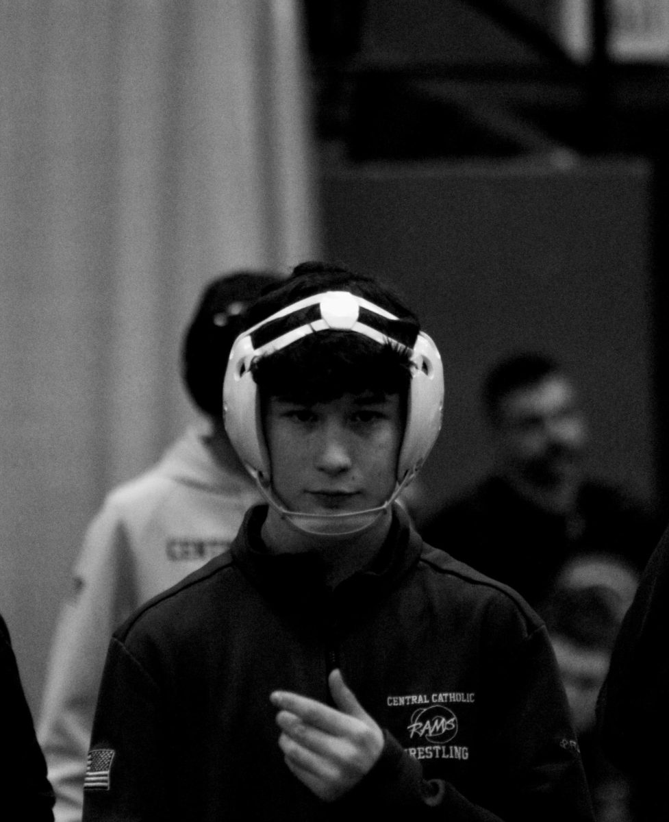 1.30.26
Defending state champion Kaius Rivera prepares for a match at 2026 Class A Duals in Butte, Montana