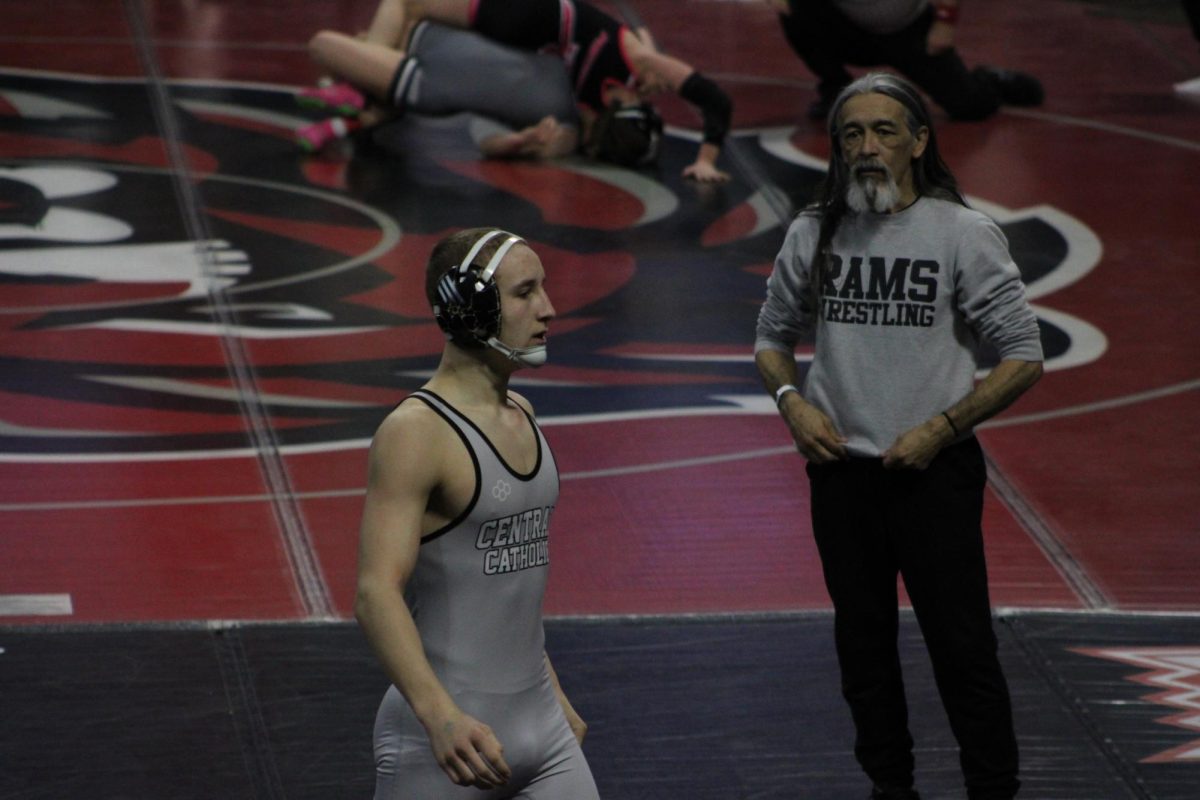 2.21.26
Johnny Foster prepares for a match at the MHSA State Wrestling Tournament