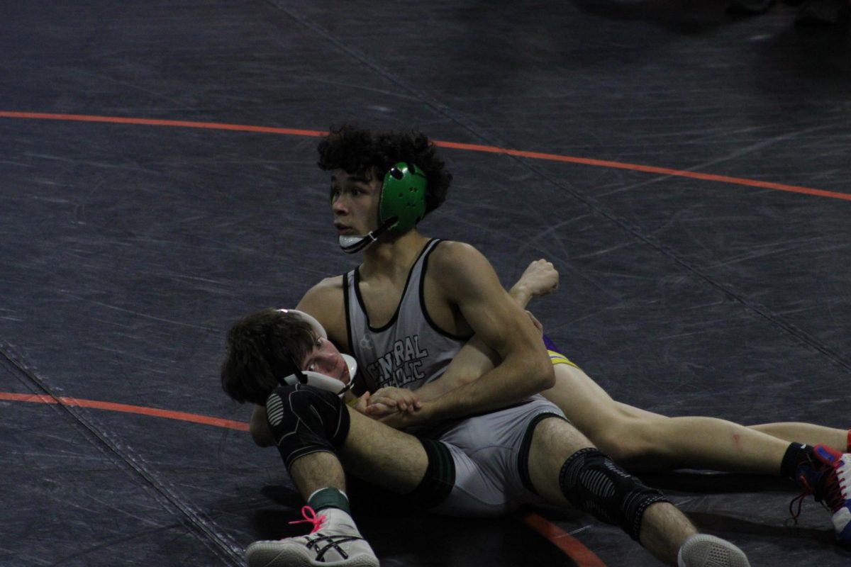 2.21.26
Aramis Rivera during his win over Laurel’s Kolter Burrows at the MHSA State Wrestling Tournament