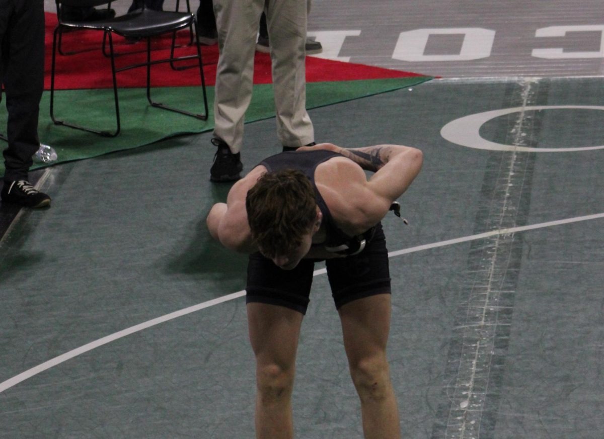 2.21.26
DJay Wipf takes a bow after placing third at the 2026 MHSA State Tournament