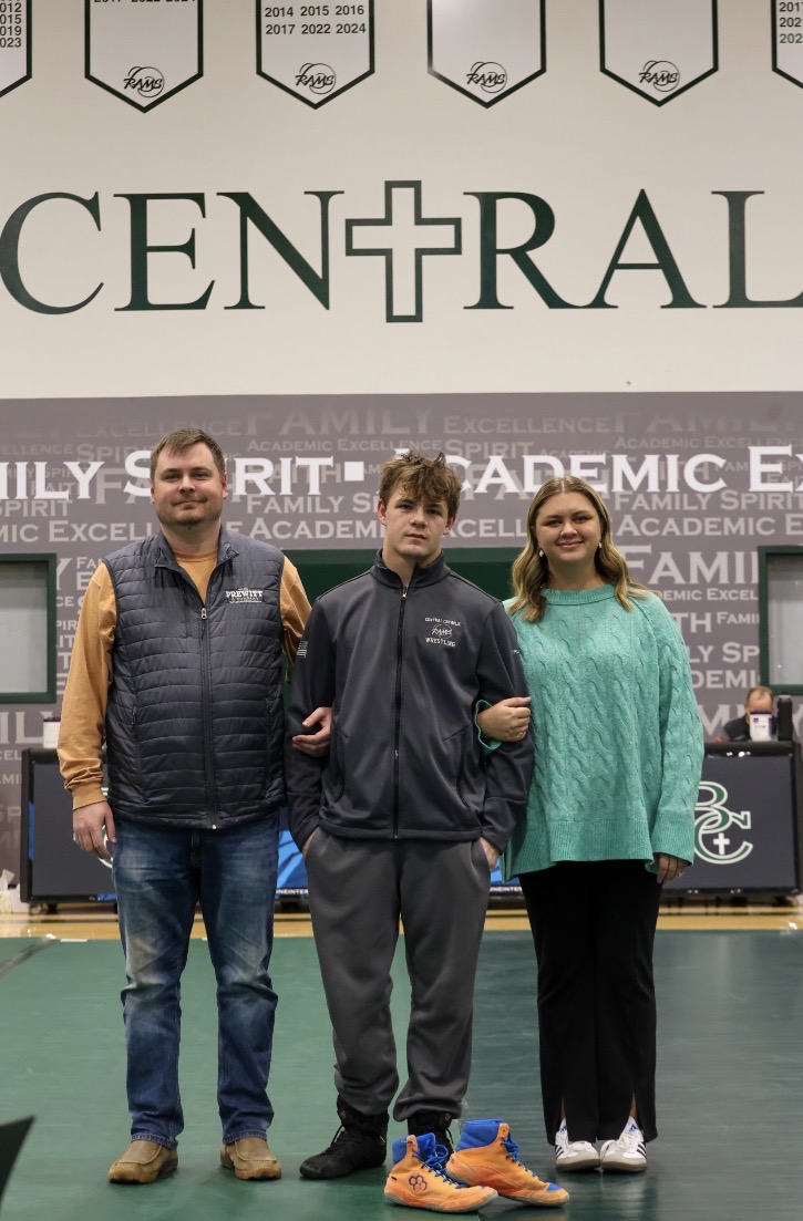 1.20.26
Billings Central senior Jett Lafontaine with his family on senior night. 