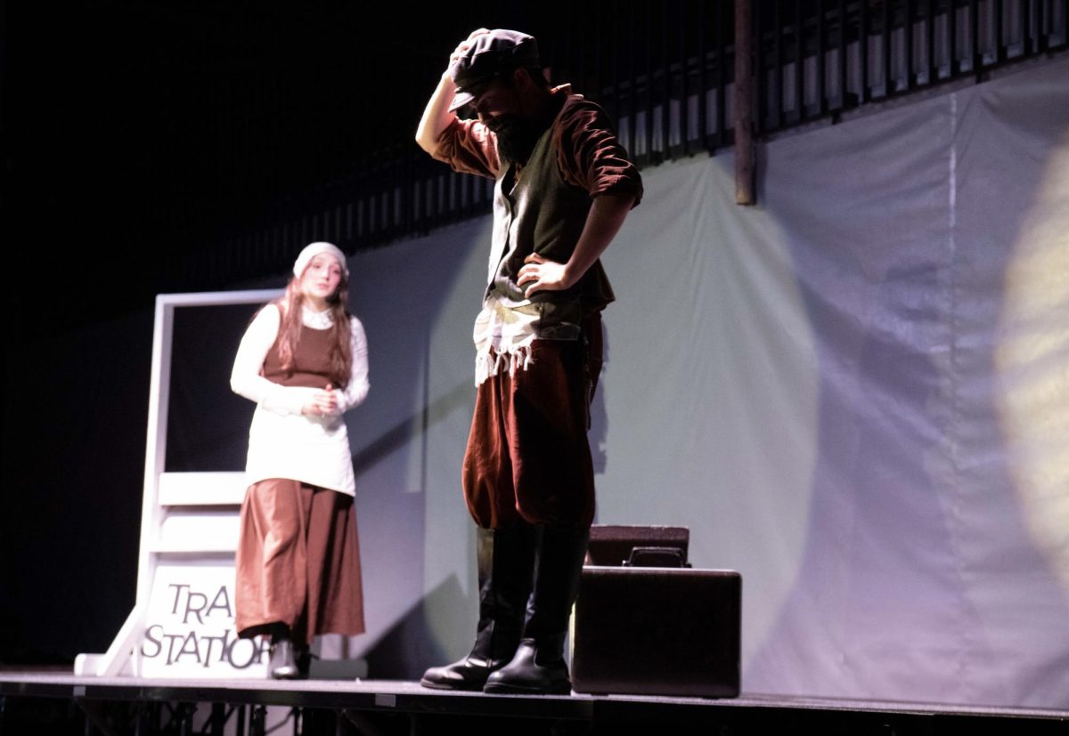 3.20.26 
(L to R) 
Joanne Ragsdale and Quinn Clark performing in Fiddler on the Roof.