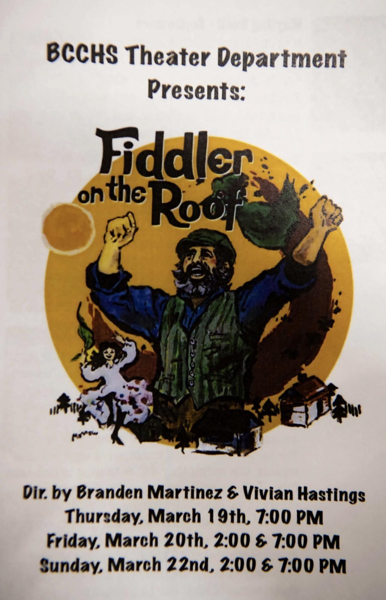 3.20.26
Billings Centrals playbill for Fiddler on the Roof. 