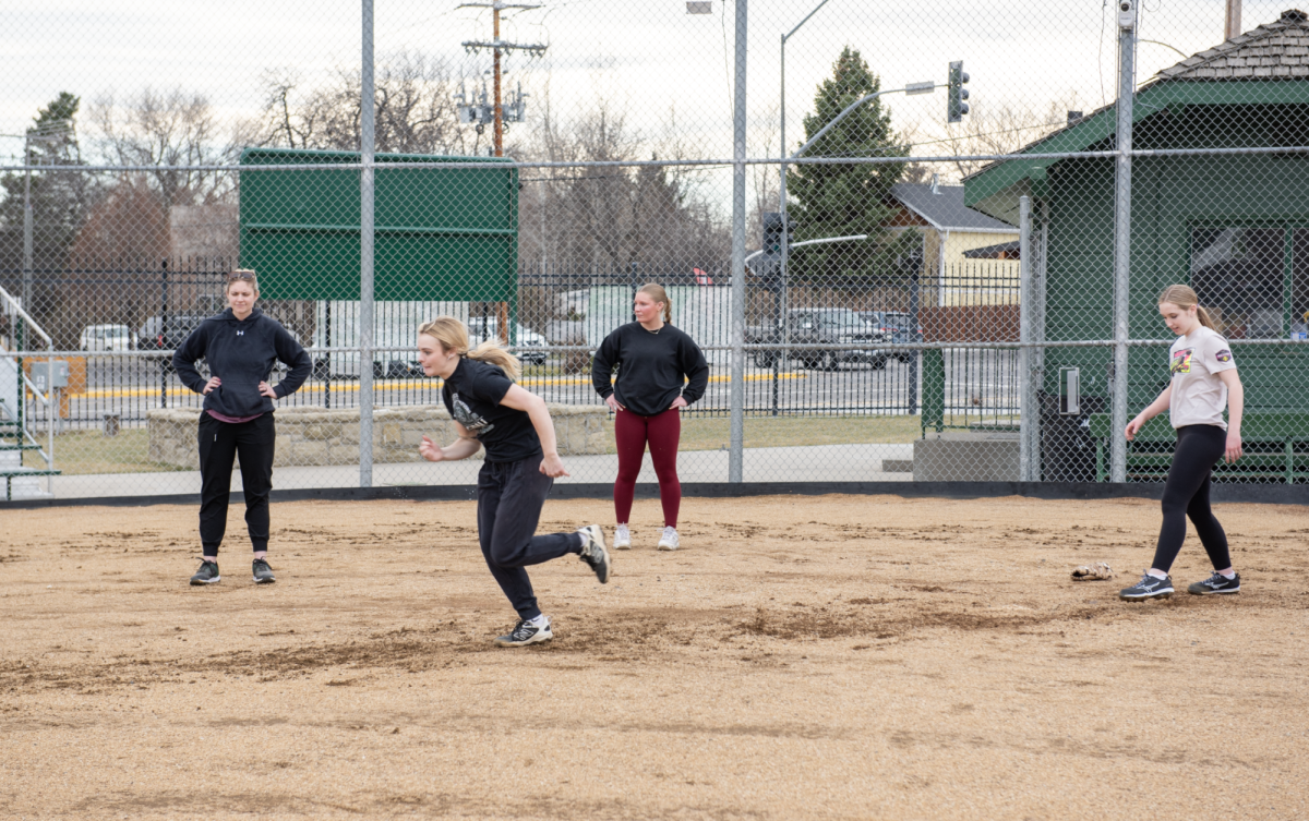 3.18.26
Sophomore Peyton Christman running bases at softball practice. 