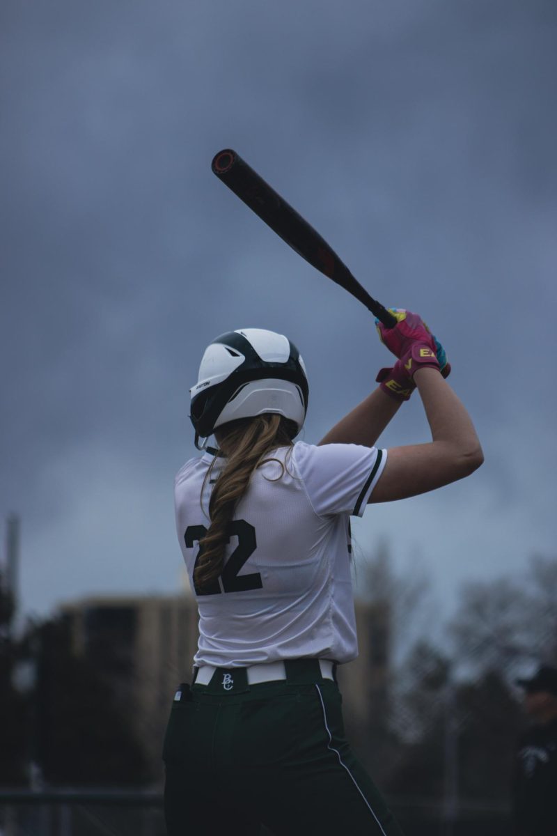 4.14.26
First baseman Grace Keller before a pitch in the Lady Rams’ win over Laurel