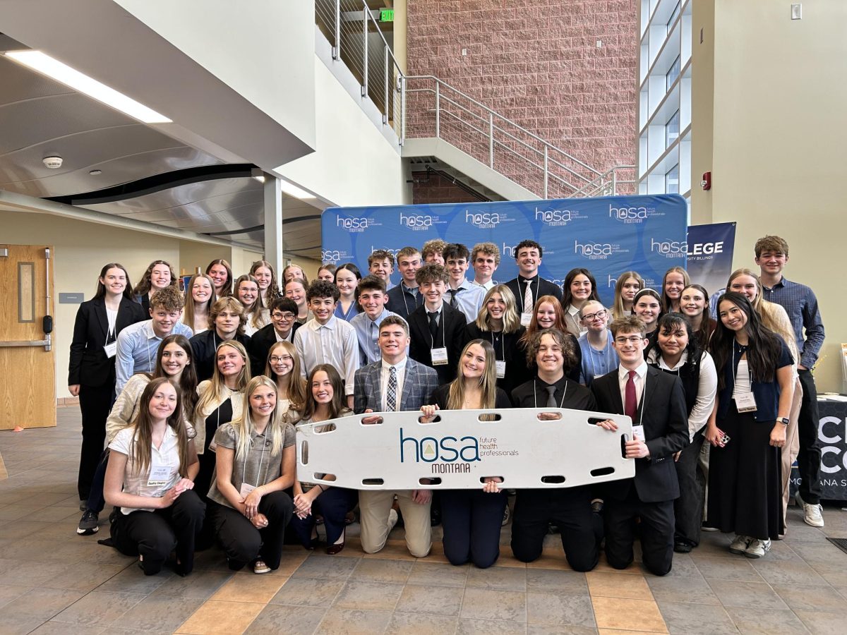 3.31.26 
55 of Billings Central’s HOSA members at the State Leadership Conference. 