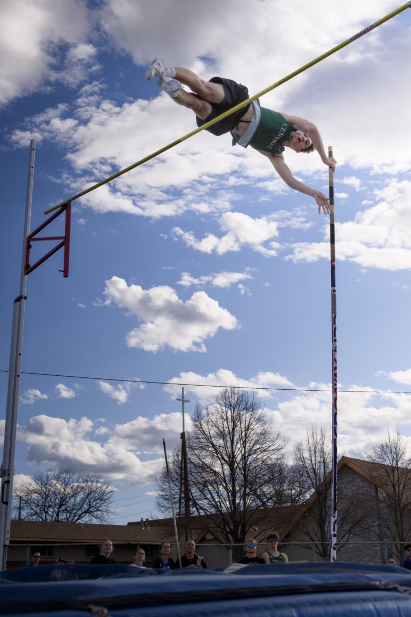 4.14.26 Junior Grady Dunn setting a new school record jump of 13' 6"