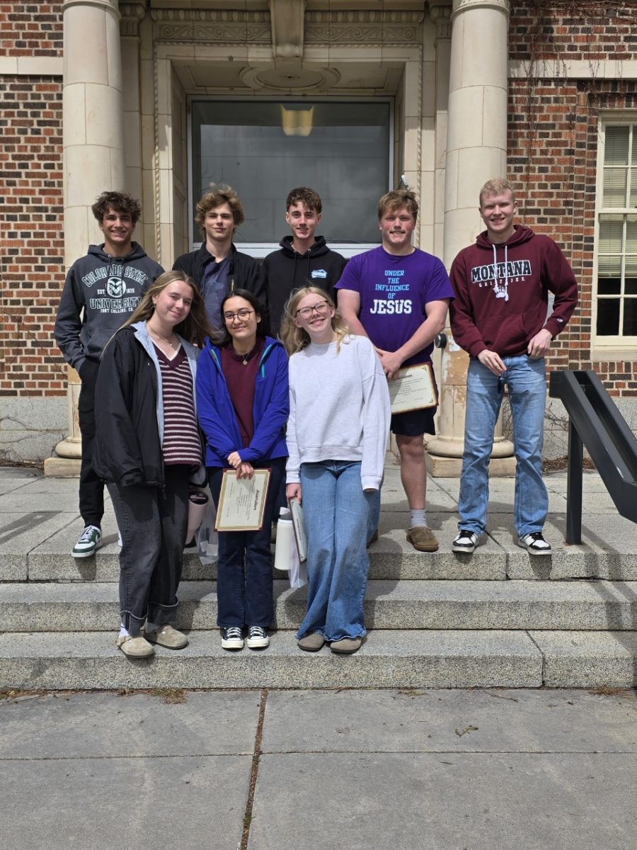 4.16.26
Billings Central Journalism students at University of Montana Media day after the awards ceremony. 